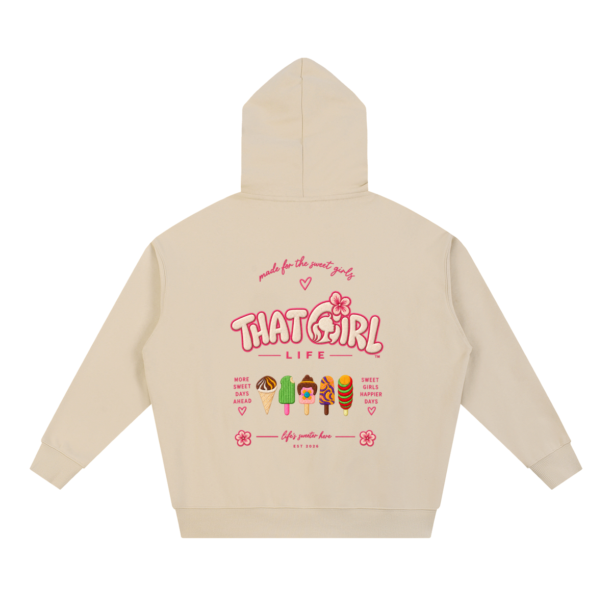 So Sweet Oversized Hoodie – That Girl Life