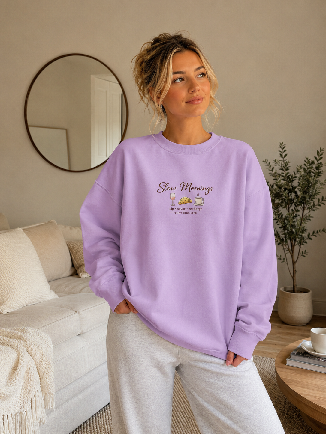 Slow Mornings Sweatshirt, view 3