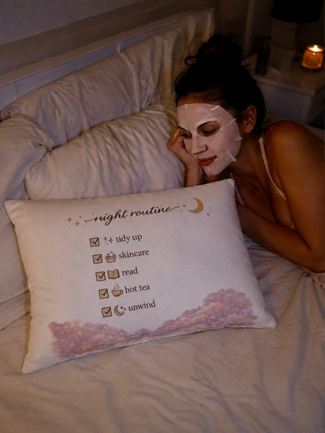 That Girl Life -  Morning & Night Routine Pillow