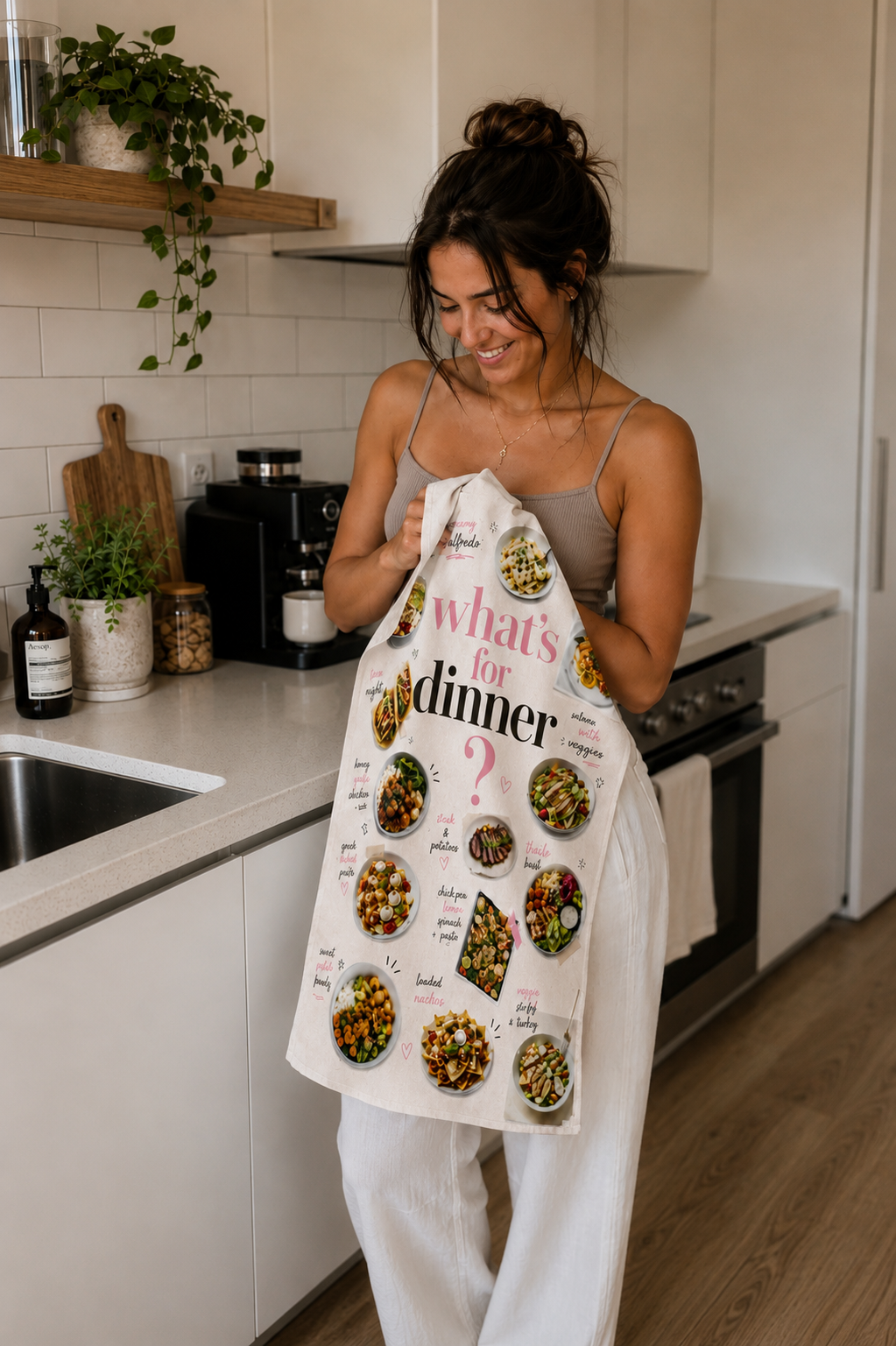 What’s For Dinner? Tea Towel