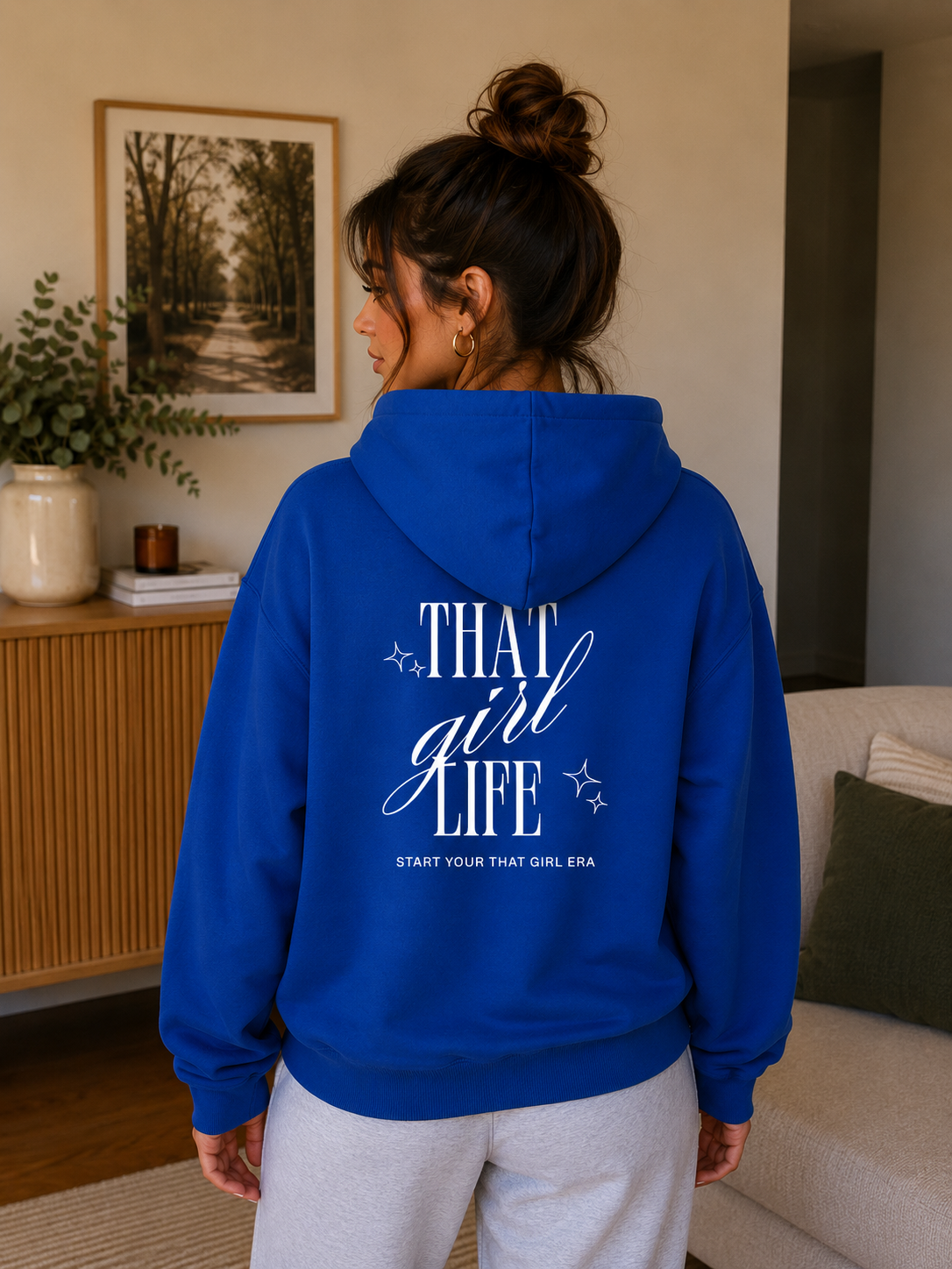 That Girl Life Hoodie –  Logo Edition | Oversized Comfort Hoodie