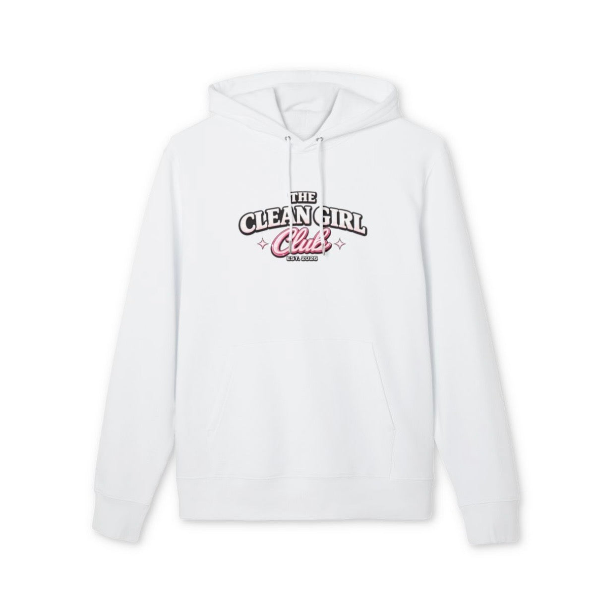 Clean Girl Club Hoodie, view 4