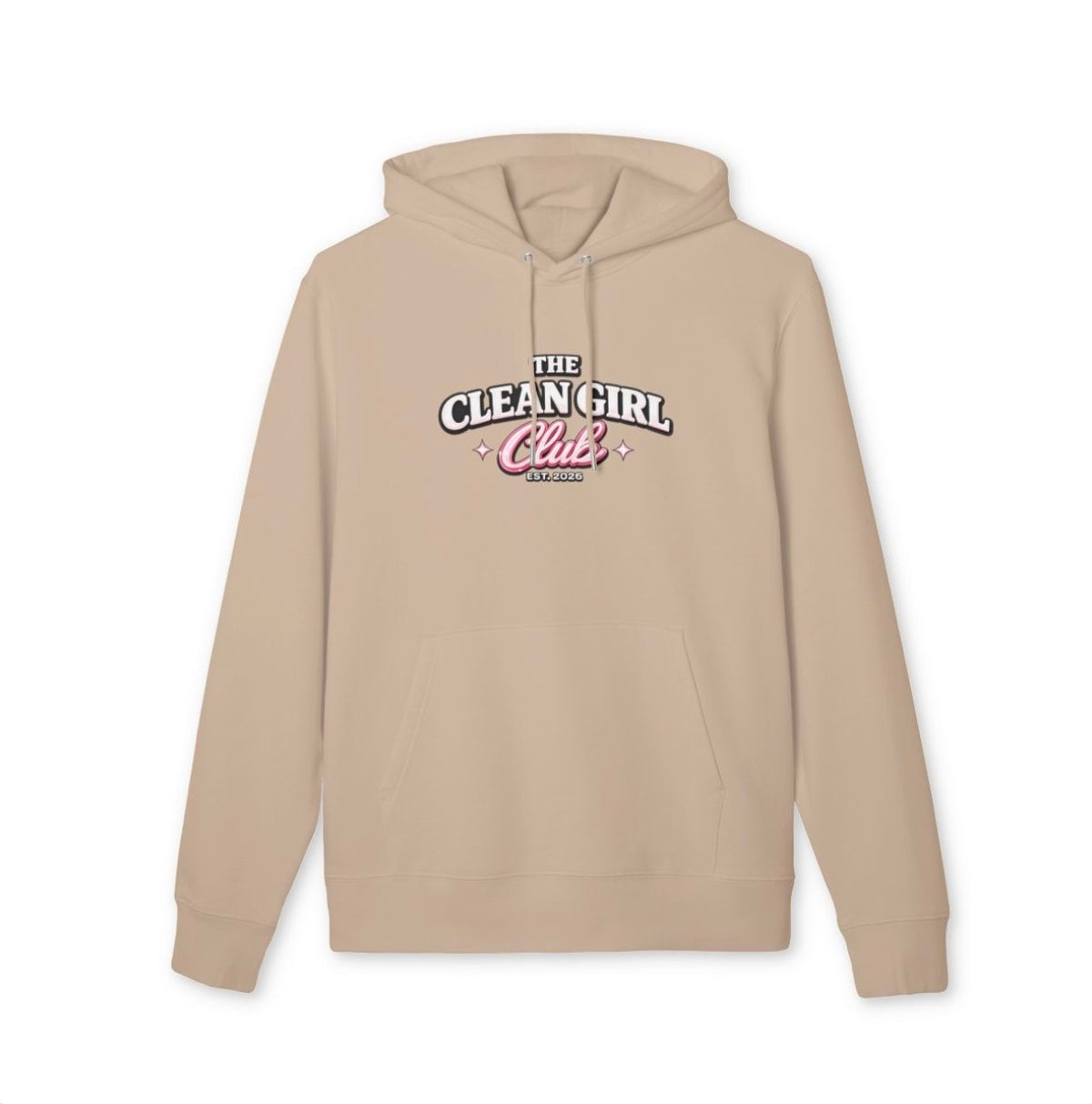 Clean Girl Club Hoodie, view 6