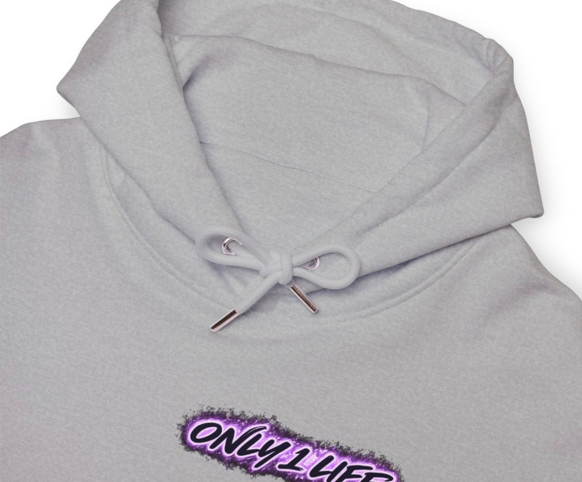 Only 1 Life Vintage Clock Hoodie, view 8