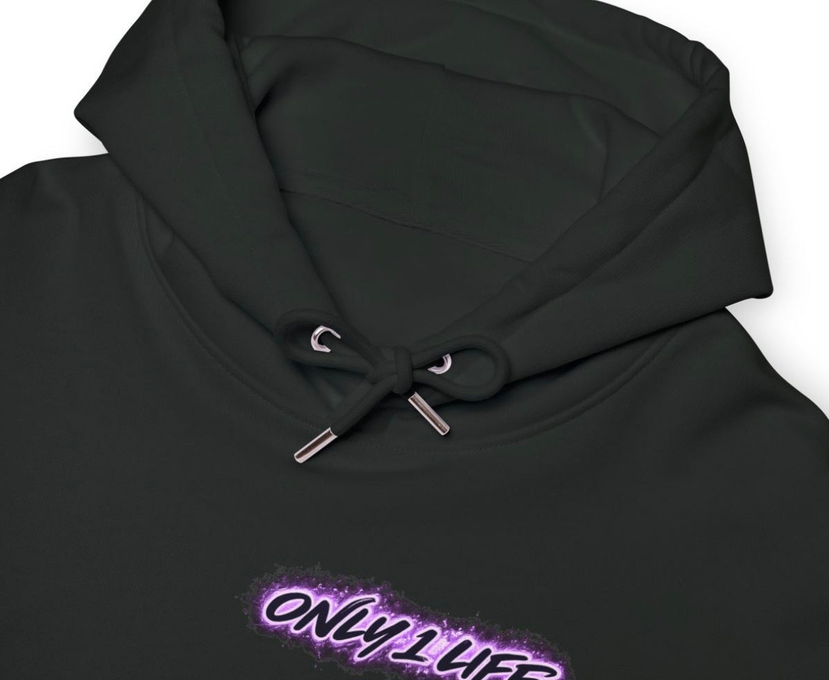 Only 1 Life Vintage Clock Hoodie, view 10