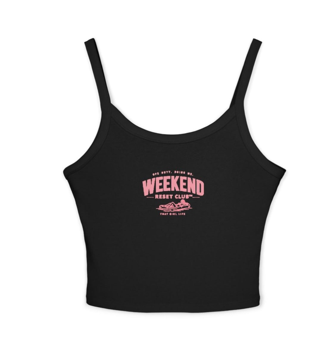 Weekend Reset Club Crop Tank, view 5