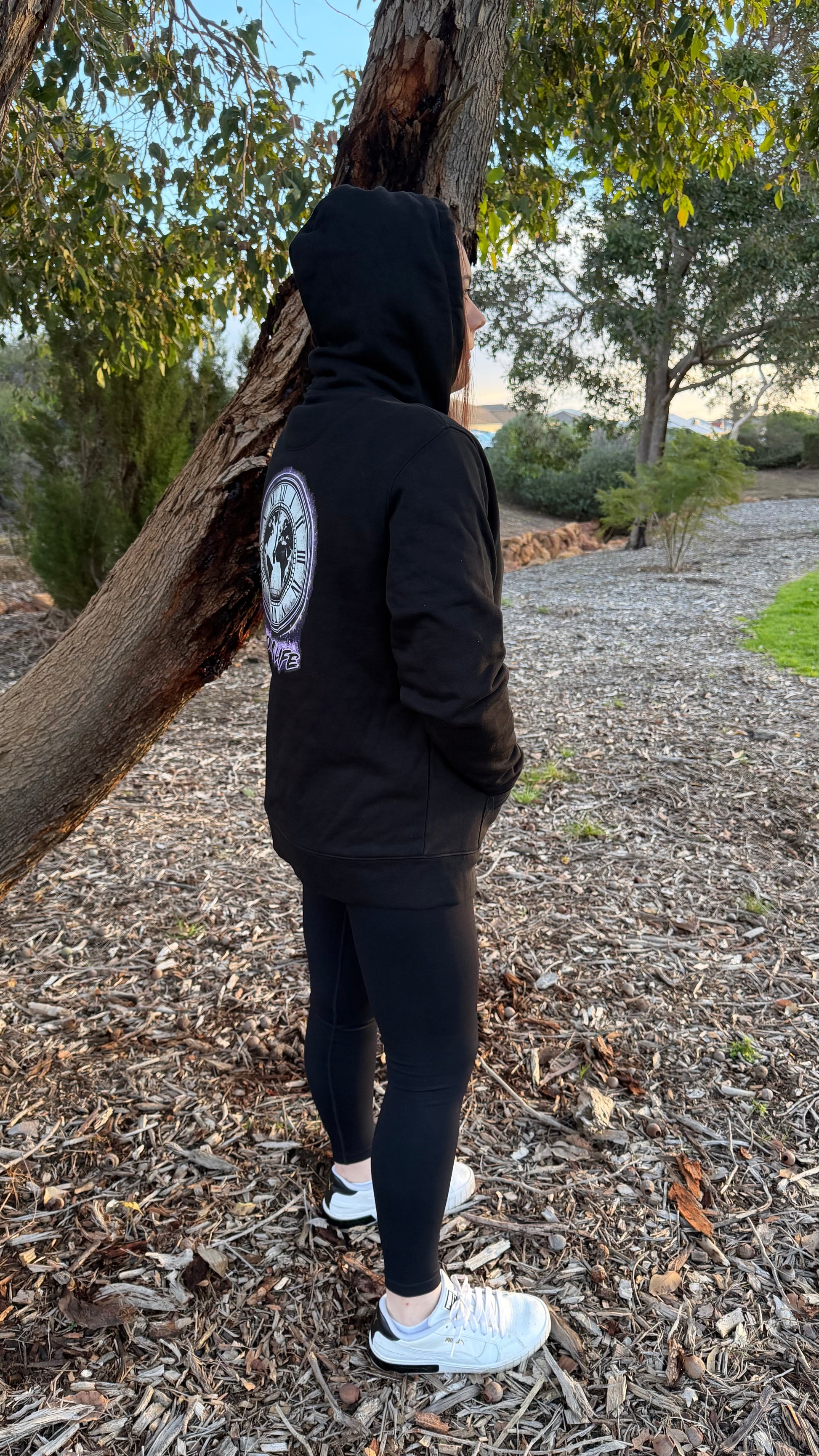 Only 1 Life Vintage Clock Hoodie