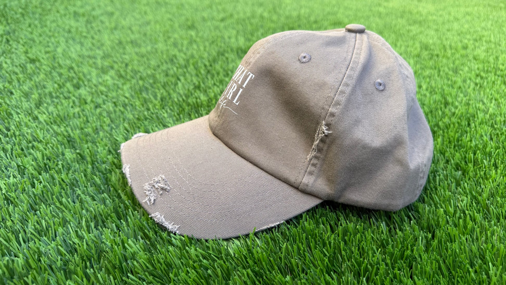 That Girl Life -  Distressed Cap