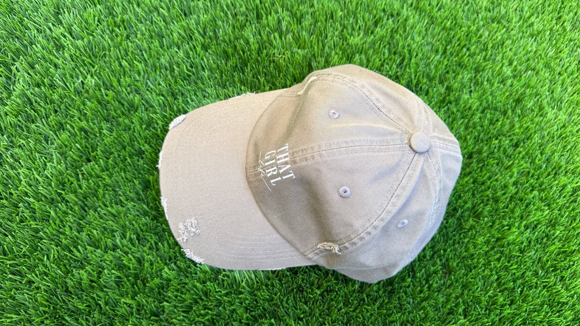 That Girl Life -  Distressed Cap