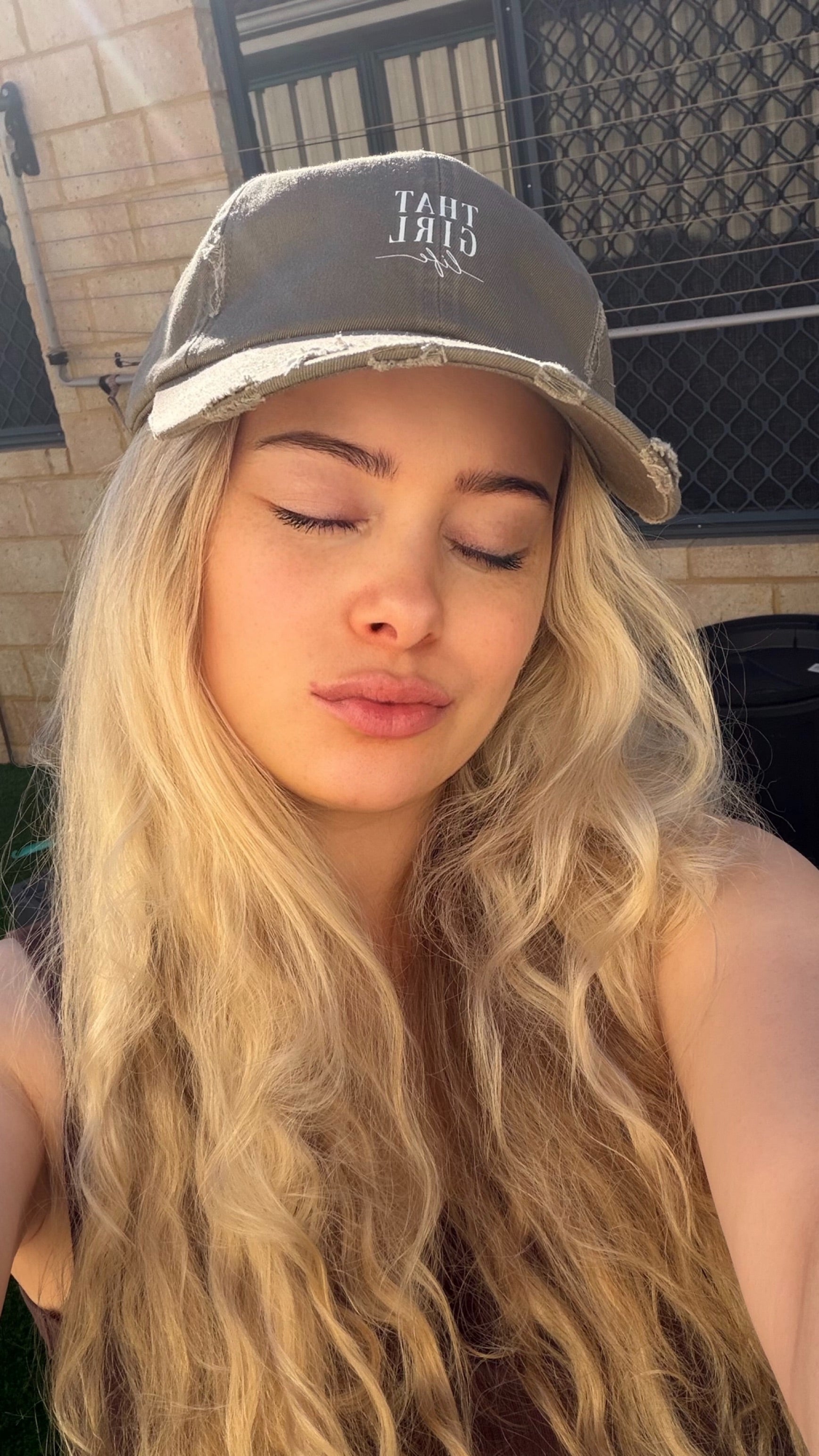 That Girl Life -  Distressed Cap