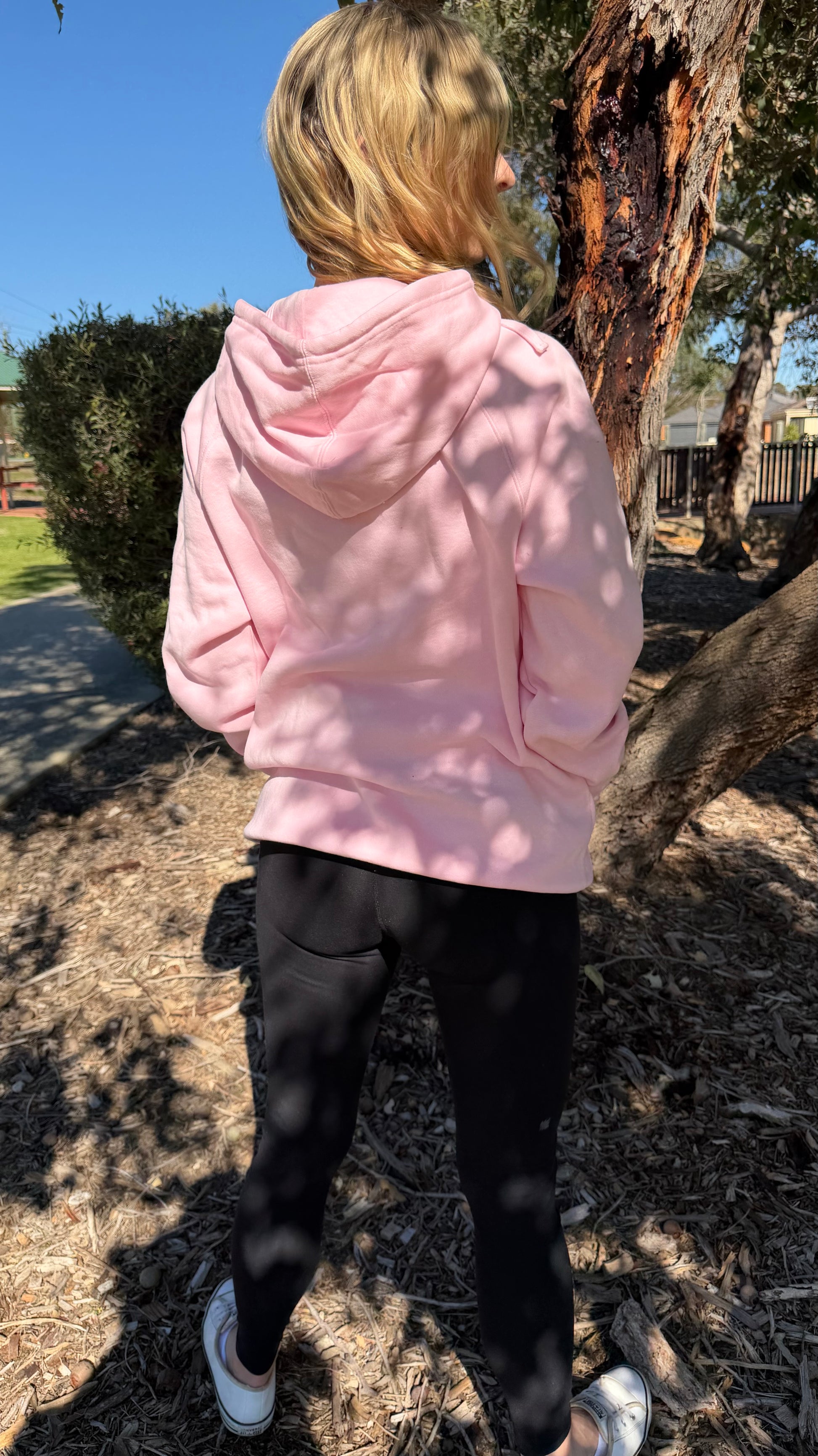 Sweet But Psycho Hoodie —  Graphic Pink
