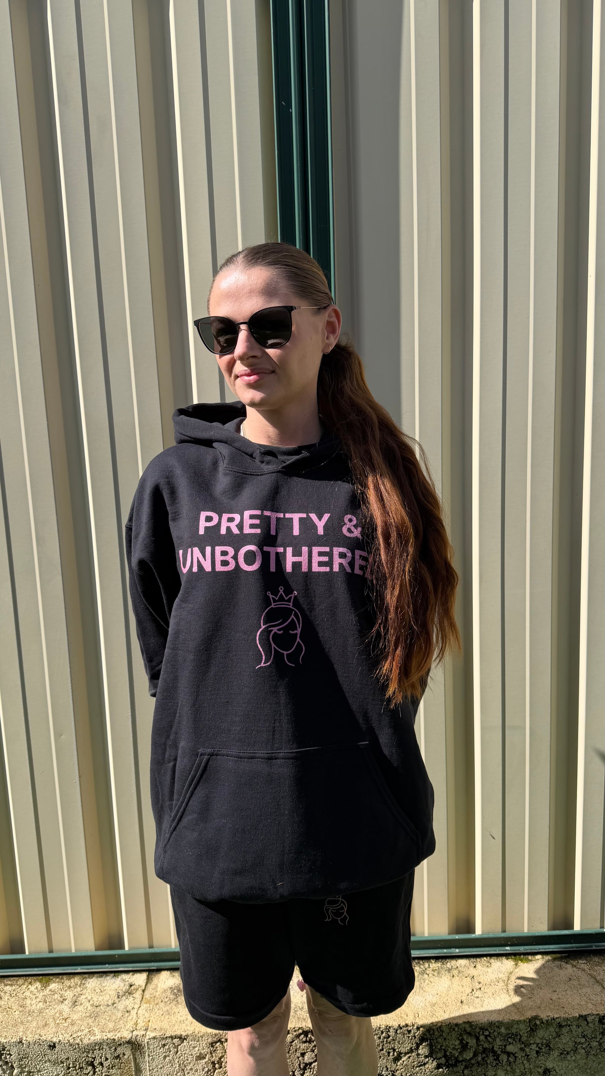PRETTY & UNBOTHERED HOODIE