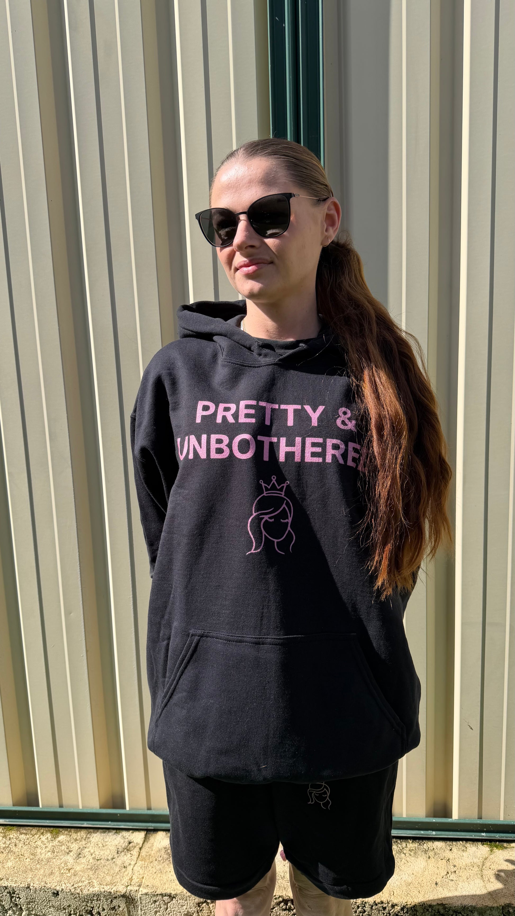 PRETTY & UNBOTHERED HOODIE