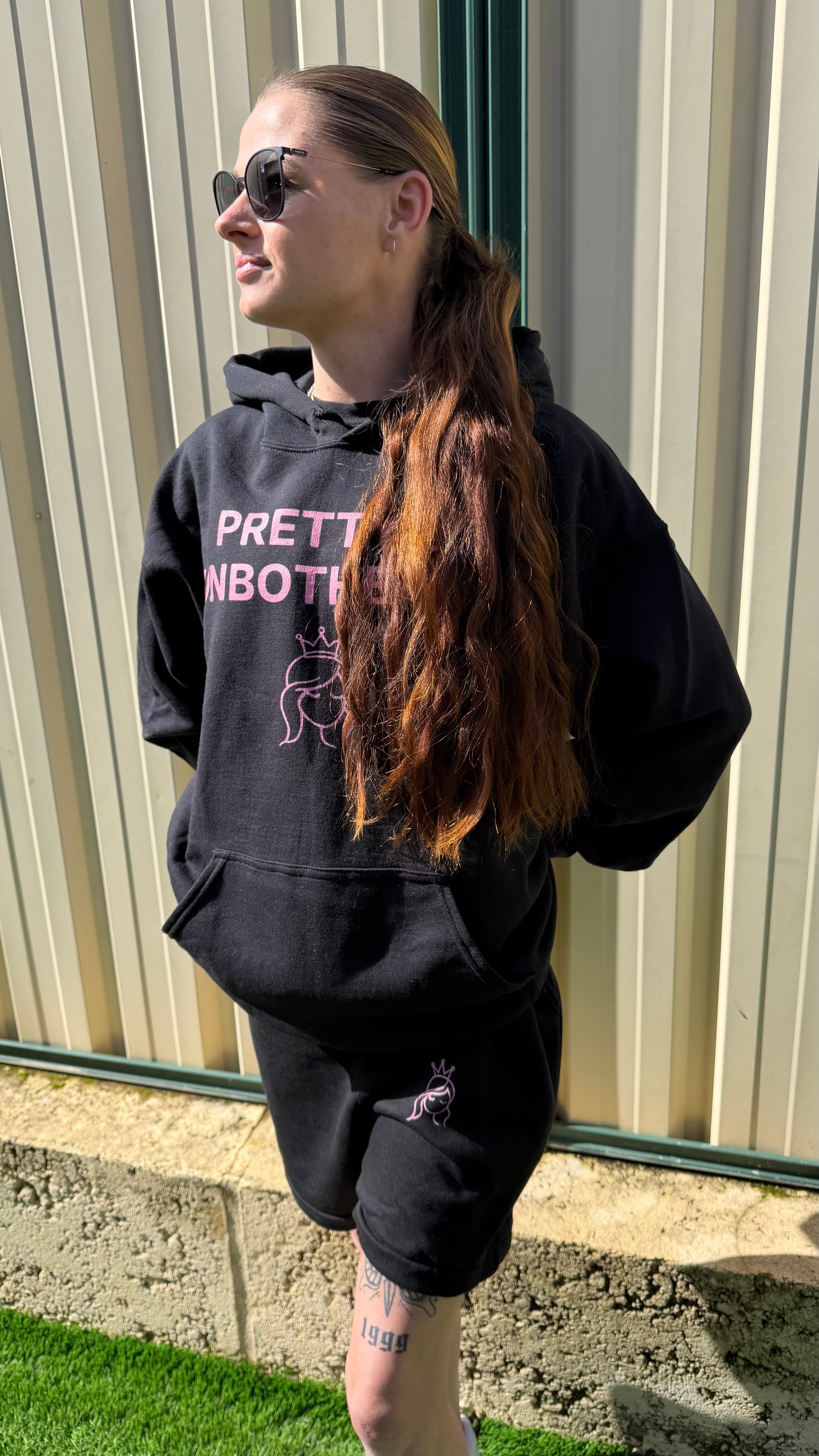 PRETTY & UNBOTHERED HOODIE