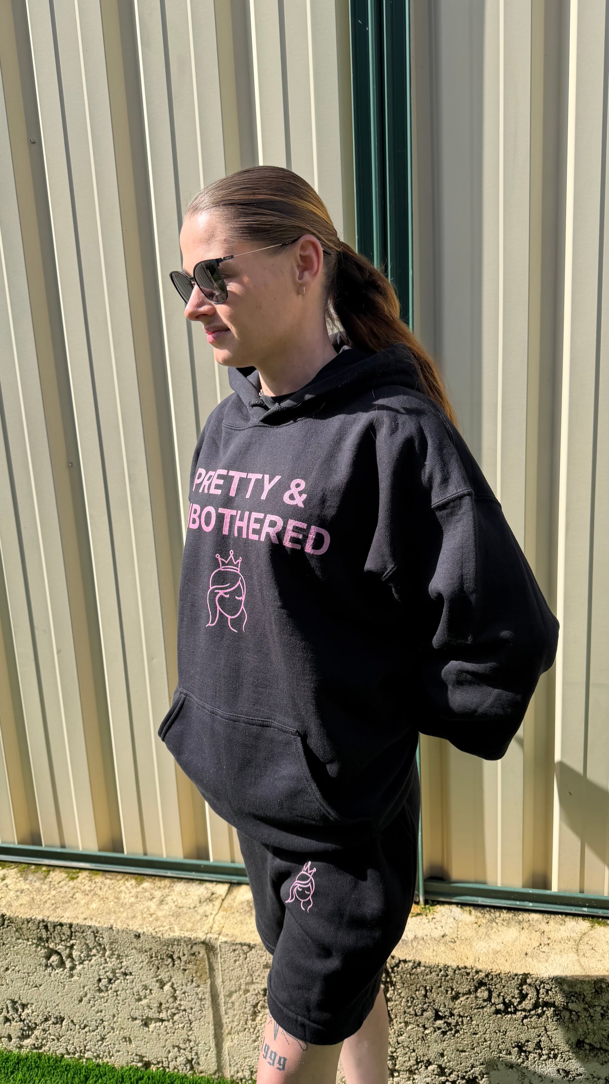 PRETTY & UNBOTHERED HOODIE