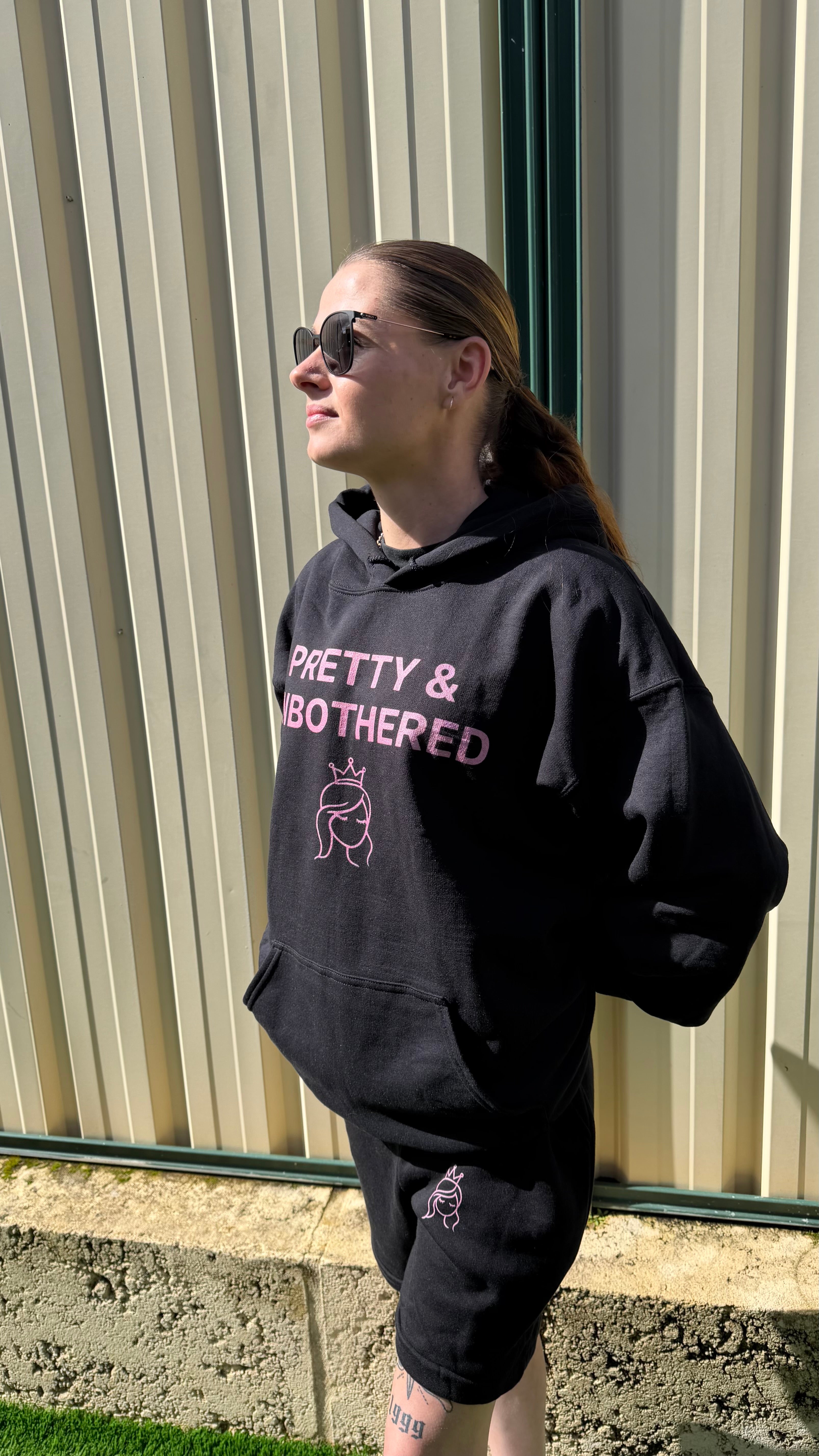 PRETTY & UNBOTHERED HOODIE