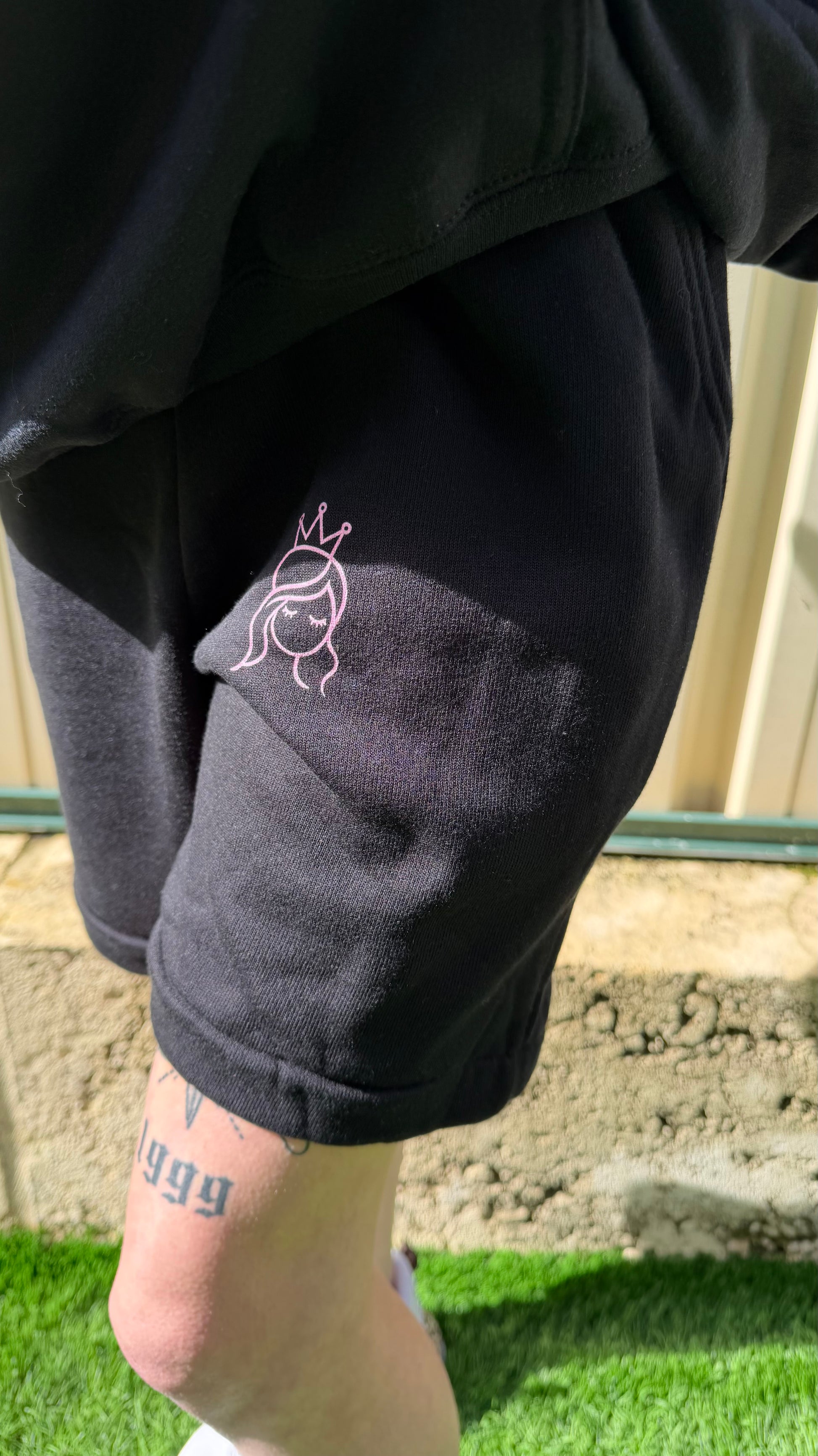 Pretty & Unbothered Lounge Set – Shorts Edition