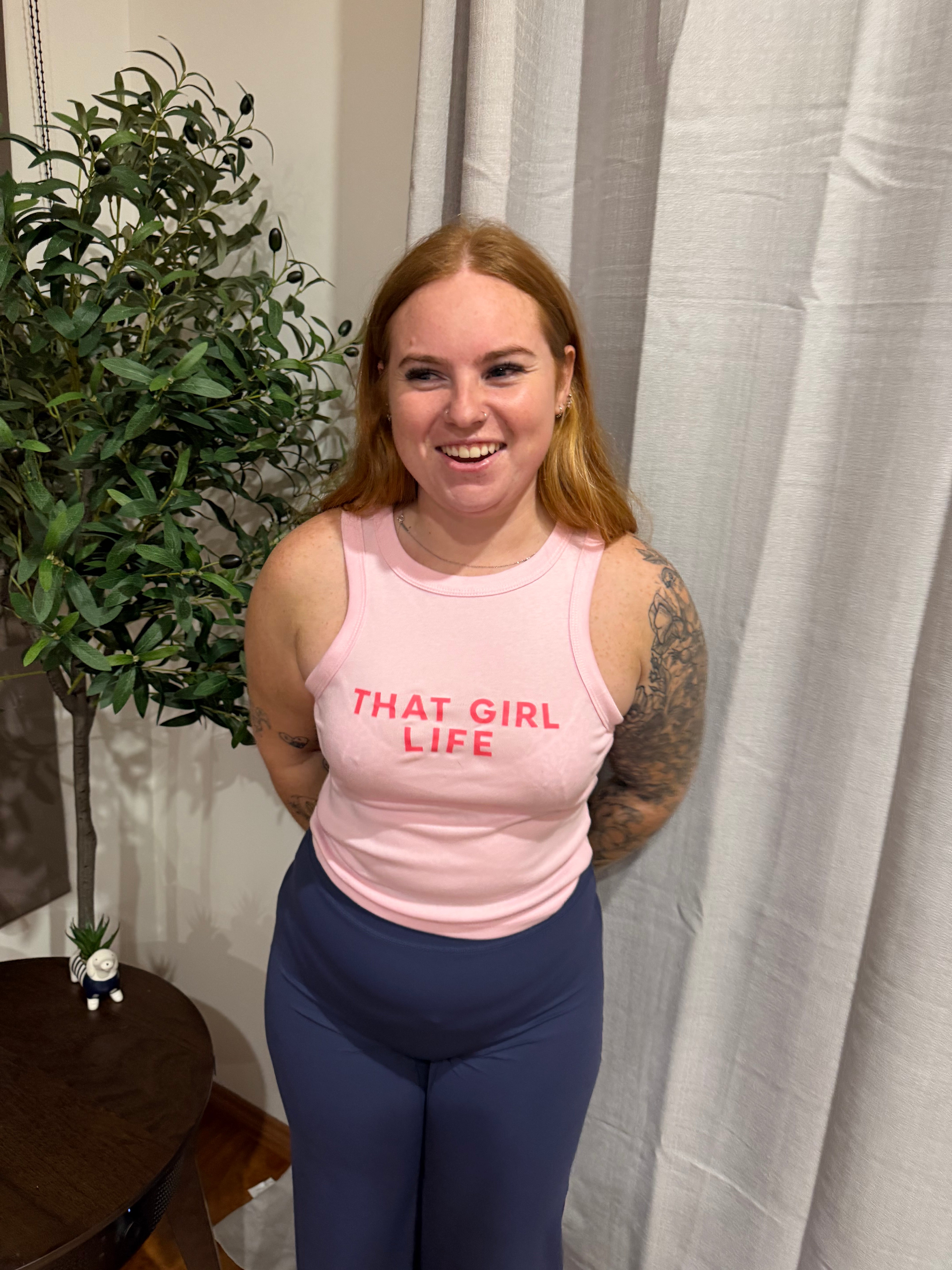 That Girl Life Ribbed Tank