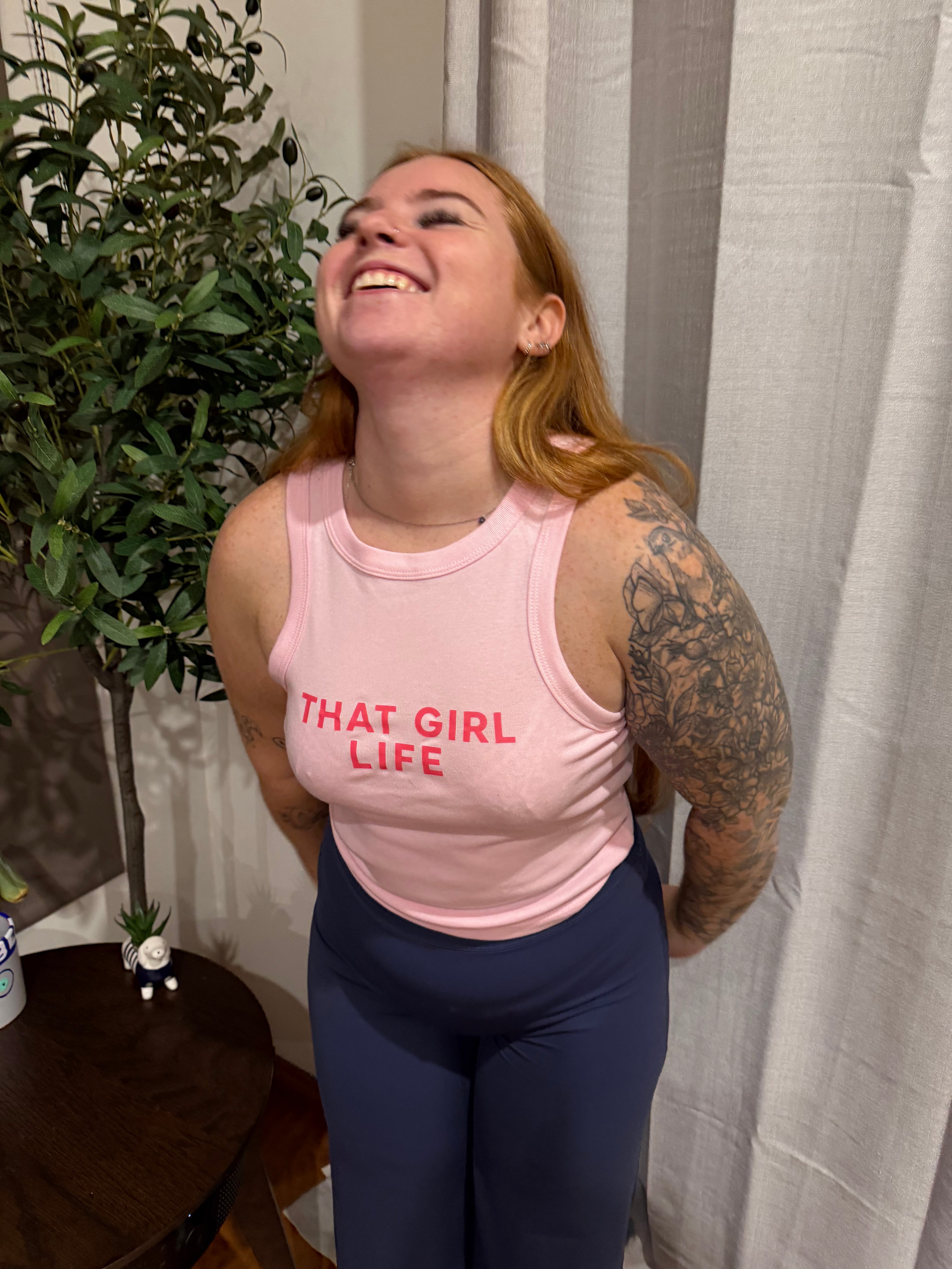 That Girl Life Ribbed Tank