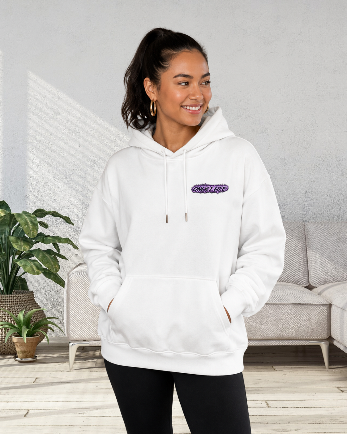 Only 1 Life Vintage Clock Hoodie