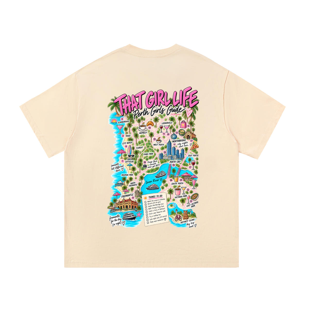 Perth Girls Guide - Oversized Tee