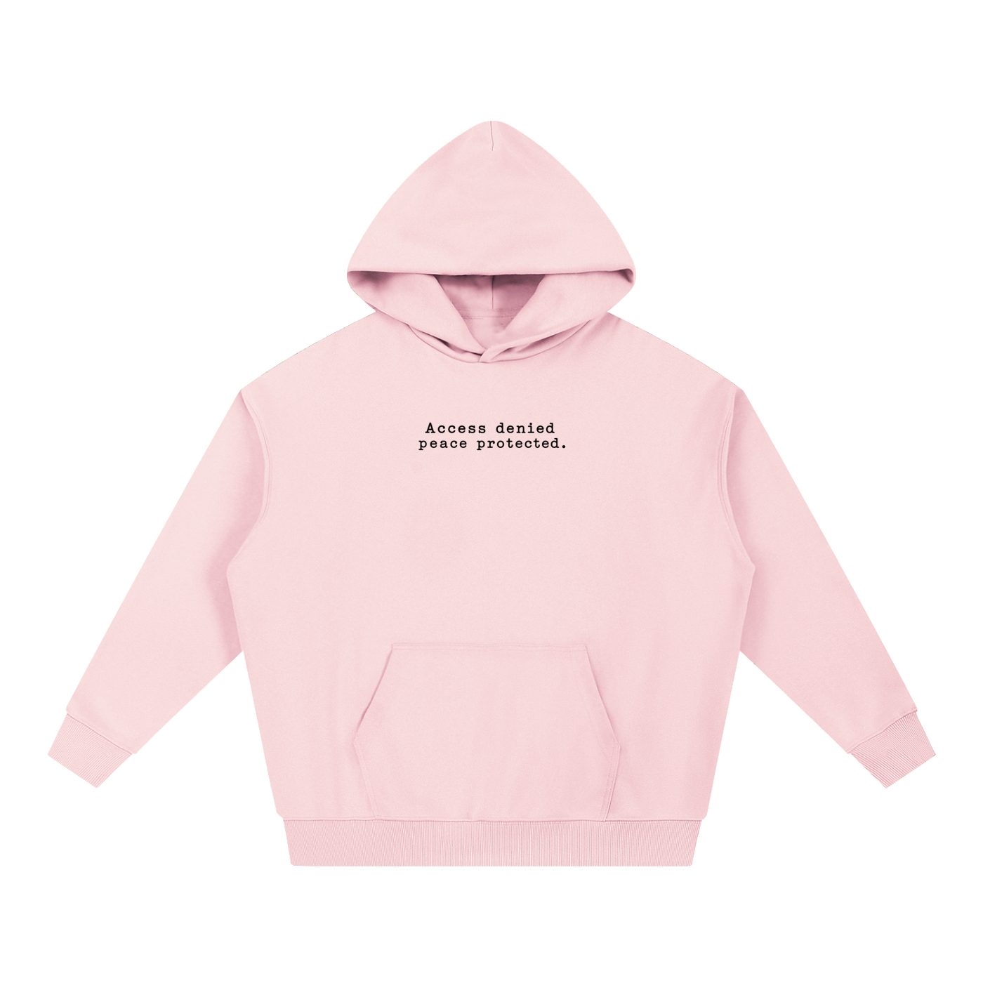 Access Denied, Peace Protected - Heavy Weight Hoodie