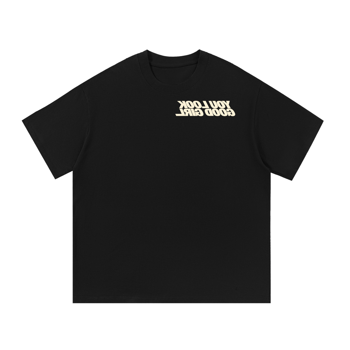 Mirror Message - oversized Tee