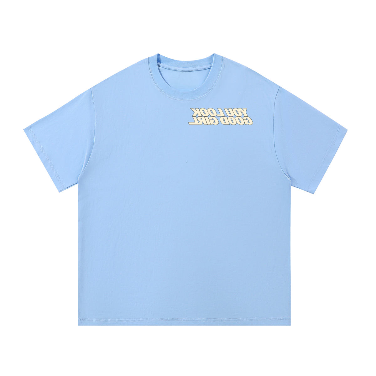 Mirror Message - oversized Tee