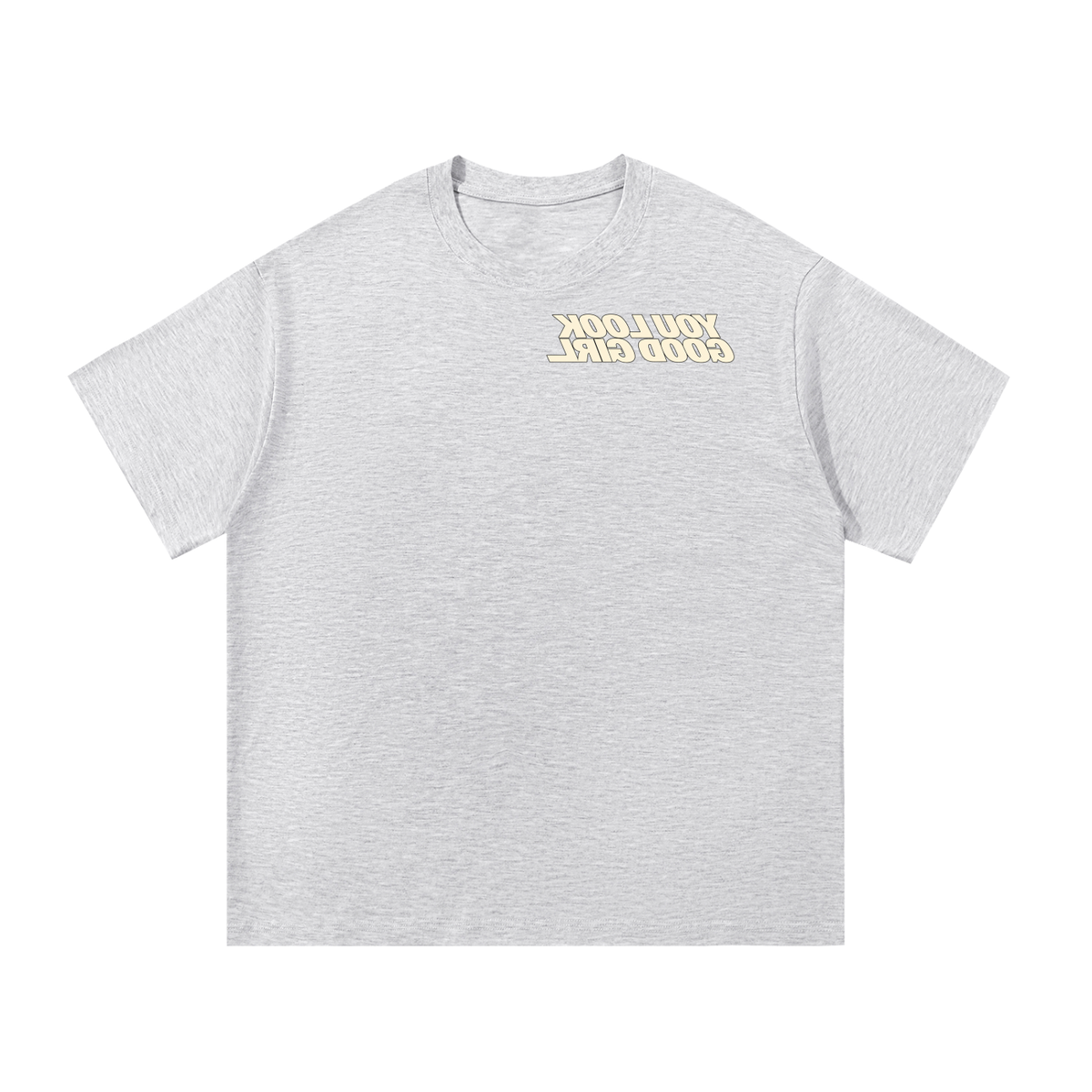 Mirror Message - oversized Tee