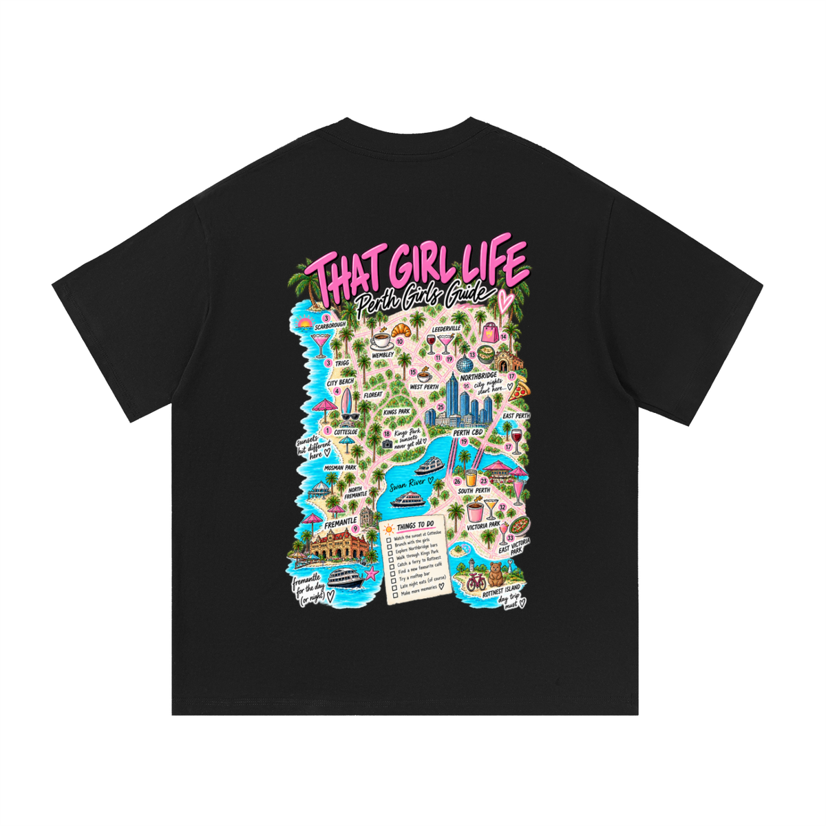 Perth Girls Guide - Oversized Tee
