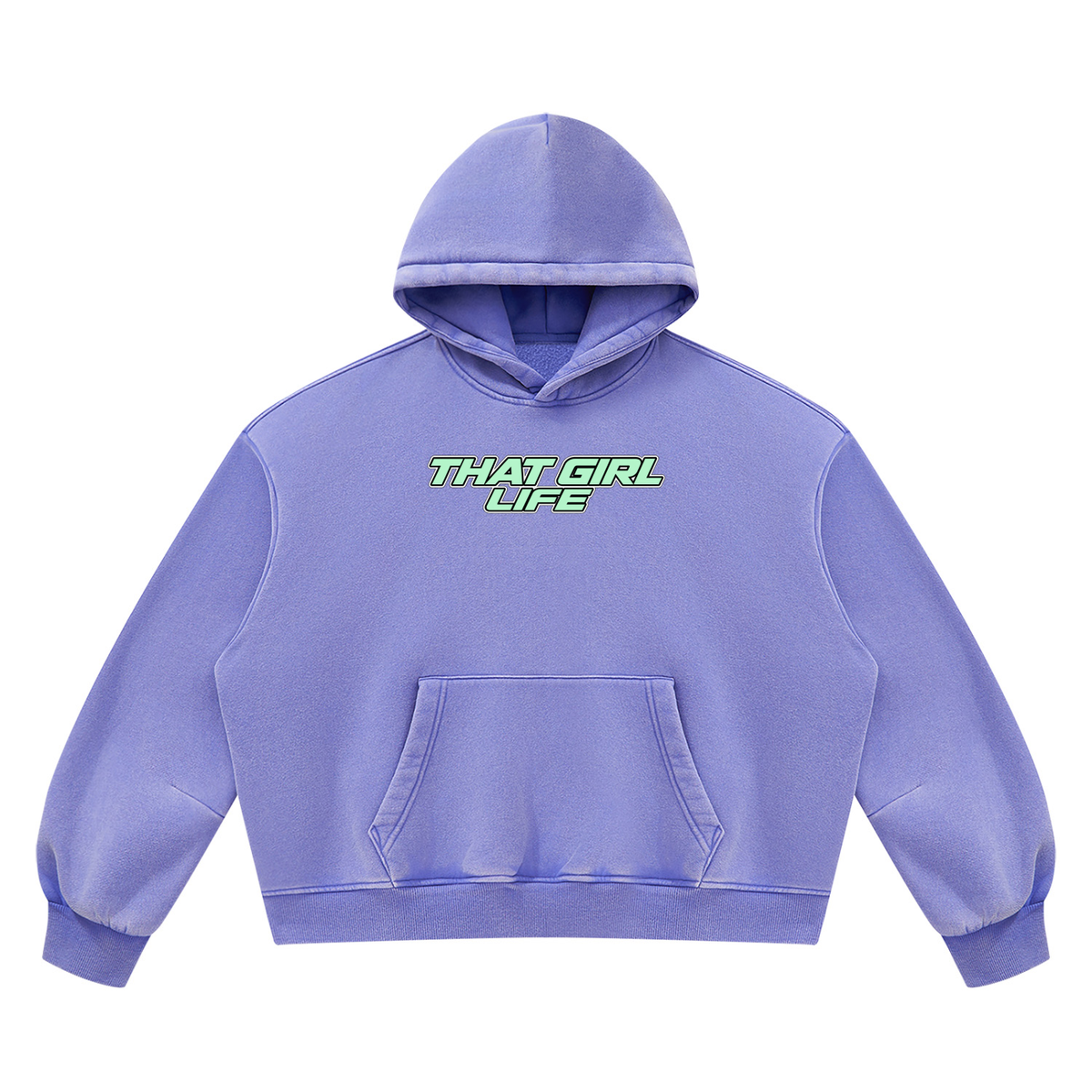 Honest On The Weekend - Oversized Washed Hoodie
