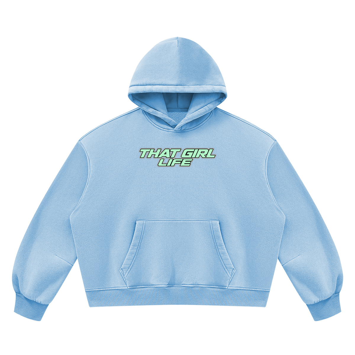 Honest On The Weekend - Oversized Washed Hoodie