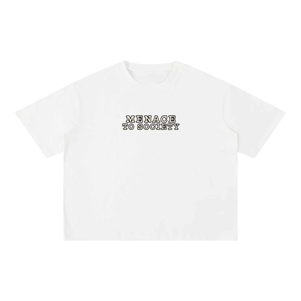 Menace To Society - Mineral Boxy Oversized Tee