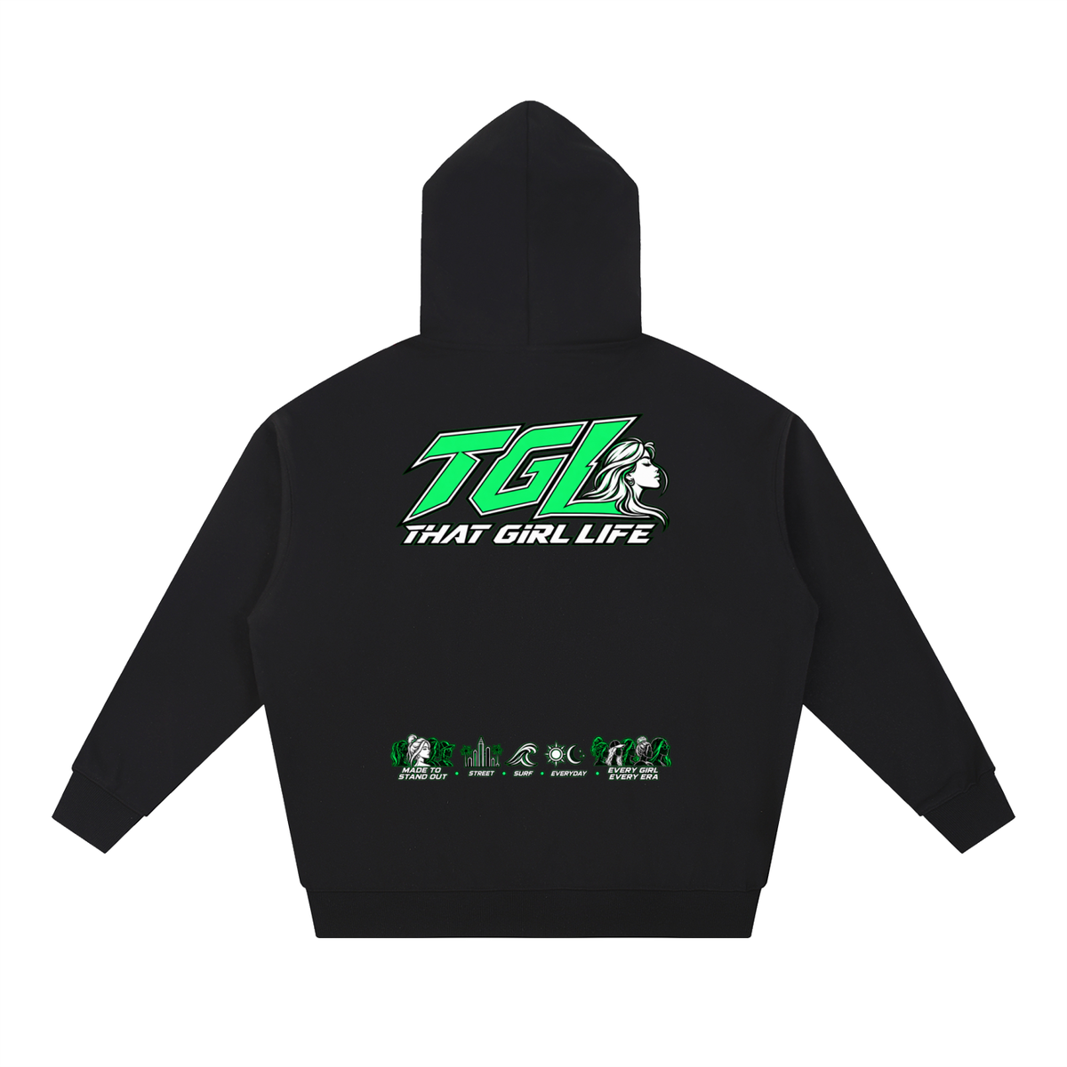 TGL Street Club - Heavy weight Oversized Hoodie