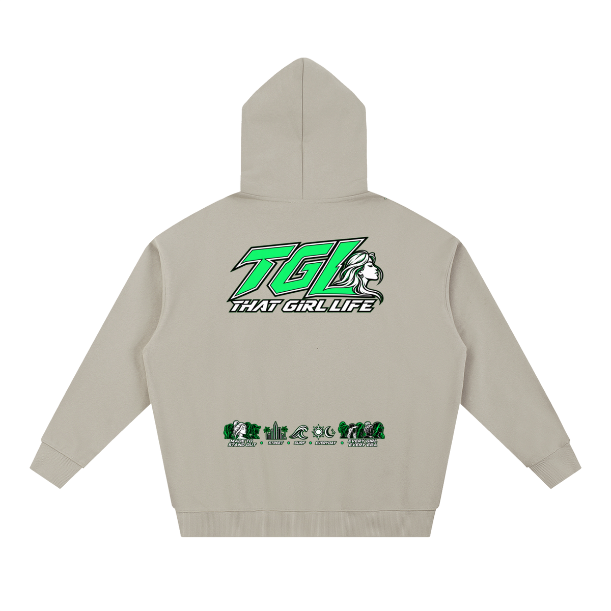 TGL Street Club - Heavy weight Oversized Hoodie