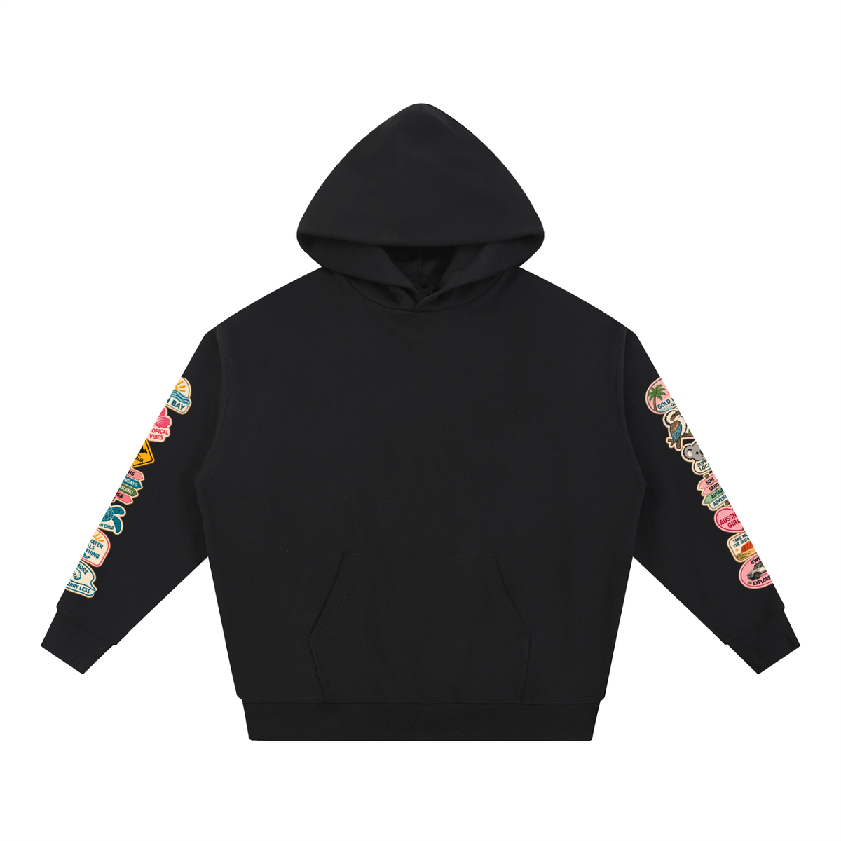 Road Trip Australia - Patch Hoodie